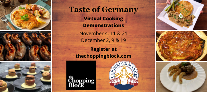 The Chopping Block and Christkindlmarket Taste of Germany